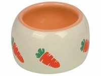 Nobby Keramik Futtertrog CARROT, beige / orange 250 ml, 1 Stück