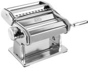 Marcato Nudelmaschine Atlas 150, Silber, Verchromter Stahl, f&uuml;r Lasagne, Fettuccine,
