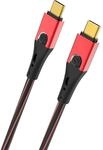 Oehlbach USB-Evolution CC - hochwertiges USB-Kabel 3.1 USB-C auf 3.1 USB-C - SPOFC,