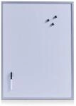 Zeller 11510 Magnet-/Schreibtafel 60 x 80 cm, alugrau