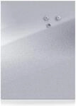 Zeller 11119 Magnettafel 60 x 80 cm, edelstahl