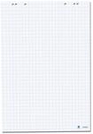 Herlitz 10408151 Flipchartblock 68x99cm Recycling, 20 Blatt kariert, 80 g/m&sup2;, FSC