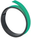 FRANKEN Magnetband, 100 cm x 15 mm, beschriftbar, zuschneidbar, gr&uuml;n, M803 02