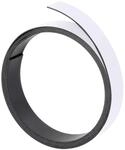 Franken GmbH M805-09 - Magnetband, 100 cm x 20 mm, St&auml;rke: 1 mm wei&szlig;