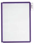 Durable Sichttafel Sherpa Panel A4, PP, A4, 5er Packung, blauviolett, 560644
