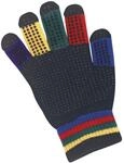 Kerbl 321598 Kinder Reithandschuh Magic Grippy, Noppen Handschuh, Bunt