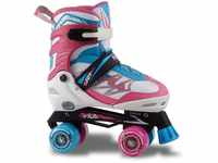 FILA SKATES 013017037 Joy G Inline Skate Kid White/PINK/LIGHTBLUE Größe S...