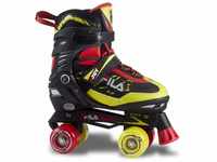 FILA SKATES 013017032 Joy Inline Skate Kid Black/RED/Lime Größe S 31-34
