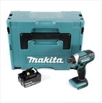 Makita DTD 152 T1J Akku Schlagschrauber 18V 165 Nm + 1x Akku 5,0Ah im Makpac 2...
