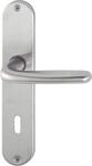 Hoppe T&uuml;rbeschlag "Cardiff" E1850Z/302 mit Buntbart-Lochung, 1 St&uuml;ck, silber,