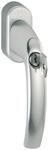 HOPPE 10763909 Fenstergriff Atlanta-Secustik m. Rast. 45&deg;,VK 7 x 32-42 mm, Silber