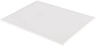 Kesper Tranchierbrett, wei&szlig;, PE-Kunststoff, Sp&uuml;lmaschinengeeignet, Ma&szlig;e: 61 x 45 x