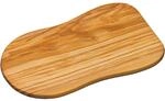 Kesper Schneidebrett 35x20x1,2cm aus Olivenholz, Holz, braun, 35 x 20 x 1.2 cm
