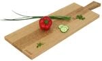 Continenta Schneidebrett mit Griff, Eiche, ca. 70 x 23 x 2,2 cm | CON-04104000 