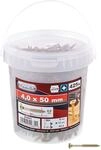 Connex Universalschrauben 4,0 x 50 mm - 425 St&uuml;ck im Set - Senkkopf - PZ