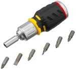 Stanley FatMax Bit-Schraubendreher FMHT0-62688 (kurze Ausf&uuml;hrung mit 3-fach