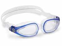 Aqua Sphere Men's Swimming Goggles Eagle Adult Fitness Pool Deep Blue - Clear