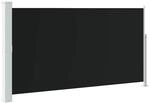 vidaXL Seitenmarkise 160x300 cm Schwarz Sichtschutz Windschutz Markise Balkon