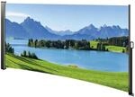 Seitenmarkise mit Fotodruck BERGE