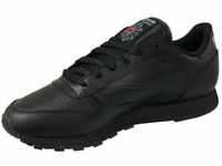 Reebok Damen Classic Leather Sneakers, Schwarz (Schwarz/black), 35.5 EU