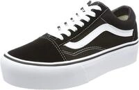 Vans Old Skool Platform Schuh 2025 Black/White, 37