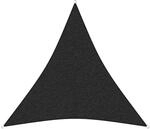 Gartenia Sunprotect 83448 Professional Sonnensegel, 3,6 x 3,6 x 3,6 m, Dreieck, Wind-