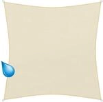 sunprotect 83224 wasserabweisend Sonnensegel Hydro, 5 x 5 m, Quadrat,