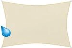 sunprotect 83246 wasserabweisend Sonnensegel Hydro, 6 x 4 m, Rechteck,
