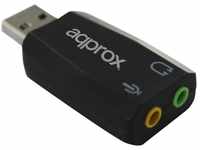 APPROX Externe Soundkarte USB 2.0 5.1 mit 3D-Sound und...