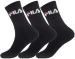FILA Unisex F9505 sokker uni Socken, Schwarz, 35-38 EU