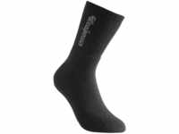 Woolpower 400 Socks Logo - Thermo Socken, Schwarz, 45-48
