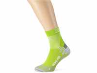X-Socks Herren Socken BIKING PRO, GreenLime/Pearl grey, 39/41, X020370
