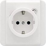 90 RCD FI STECKDOSE A 16/0,03A IP21, GW95922, wei&szlig;