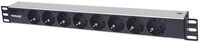 Intellinet 19" 8-fach Steckdosenleiste Schutzkontakt ( Power-LED ohne