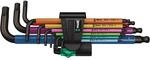 Wera 950 SPKL/9 SM N Multicolour Winkelschl&uuml;sselsatz, metrisch, BlackLaser,