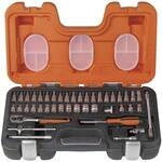 Bahco Steckschl&uuml;sselsatz 1/4 in Vierkant Standard 4 to 13 mm 46-teilig