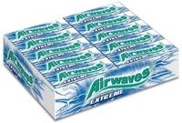 Airwaves Extreme Sugarfree Chewing Gum, with Menthol Freshness, 30 Packs of 10 Pieces