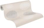 A.S. Cr&eacute;ation Vliestapete 10,05 m x 0,53 m mit abstraktem Blumendesign - Beige,