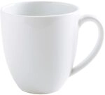 KAHLA Pronto Kaffeebecher 0,53 l XL | Wei&szlig;e gro&szlig;e Kaffeetasse aus Porzellan