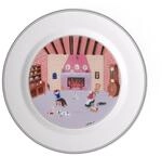 Villeroy und Boch Design Naif Speiseteller Kamin, Premium Porzellan