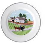 Villeroy und Boch Design Naif Speiseteller Bauer, Premium Porzellan