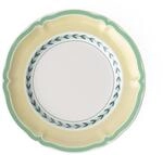 Villeroy und Boch Brotteller, porzellan, Wei&szlig;/Mehrfarbig