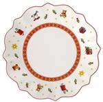 Villeroy & Boch Brotteller, Wei&szlig;/Bunt, Rund