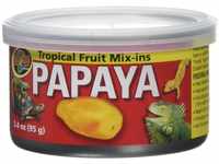 Zoo Med Tropical Fruit Mix-ins Papaya 3 x 95g, 3er Pack Ergänzungsfuttermittel für