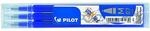 Pilot Pen 2261003F - Ersatzminen Tintenroller Frixion Ball, St&auml;rke 0,7 mm, blau,
