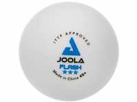 JOOLA 40040 Unisex – Erwachsene Flash 40+ Tischtennisbälle, weiß, One-Size