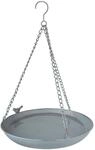 Esschert Design Grey Metal Vogeltr&auml;nke, h&auml;ngend, aus dem Material &bdquo;Metall, 30,4 x