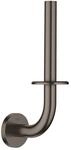 GROHE Reservepapierhalter ESSENTIALS Hard Graphite geb&uuml;rstet