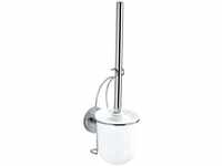 WENKO Vacuum-Loc® Wand WC-Garnitur Milazzo, Toilettenbürste mit Bürstenhalter, WC
