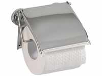 WENKO Power-Loc Toilettenpapierhalter Cover Befestigen ohne bohren Chrom